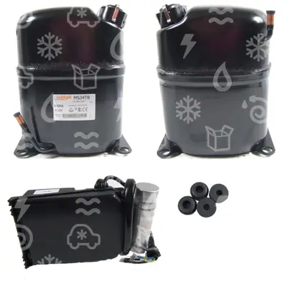 kompresor Cubigel / Huayi MS34TB, HMBP - R404A, R507, 220 - 240V,